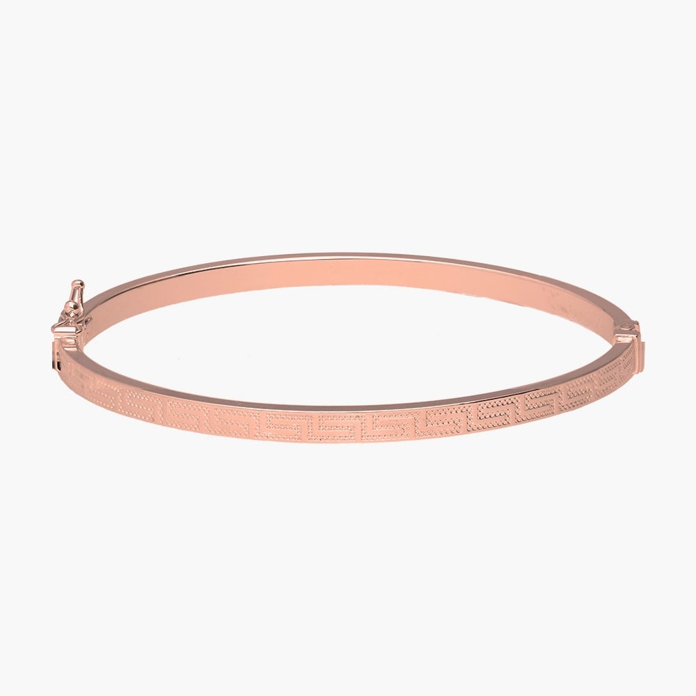 18ct Rose Gold Bangle
