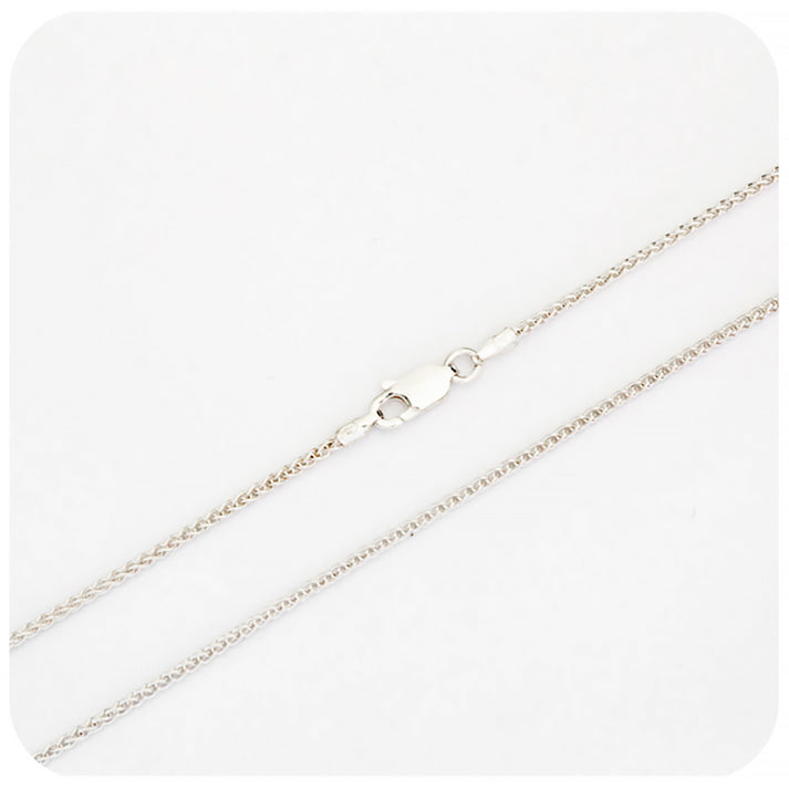 Sterling Silver Wheat Chain