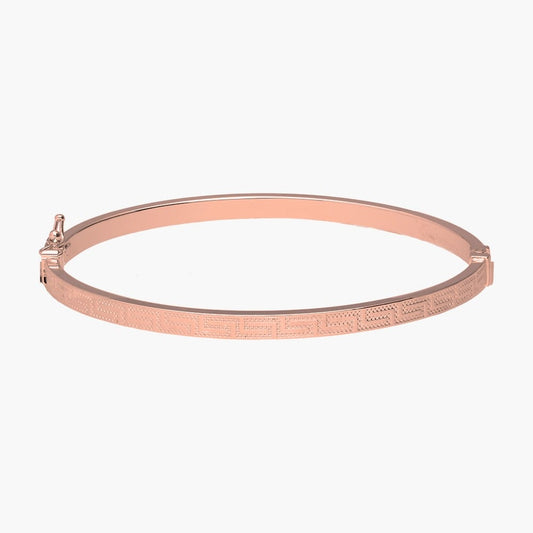 18ct Rose Gold Bangle