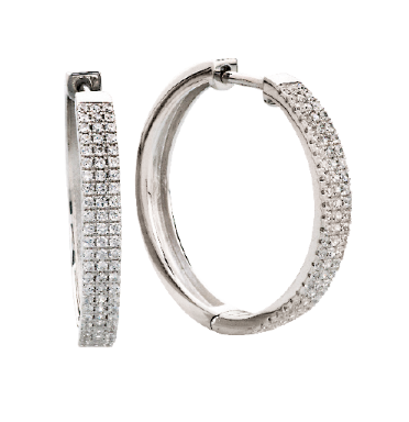 Sterling Silver Hoop Earrings